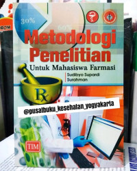 Metodologi Penelitian Untuk Mahasiswa Farmasi