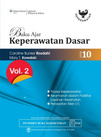 Buku ajar keperawatan dasar. Vol 2