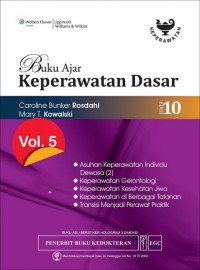 Buku ajar keperawatan dasar. Vol 5