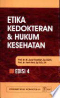 Etika Kedokteran Dan Hukum Kesehatan Edisi 4