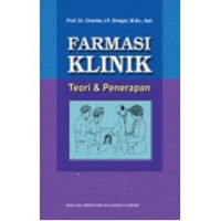 Farmasi klinik, teori dan penerapan