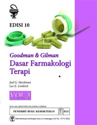 Good & Gilman Dasar Farmakologi Terapi