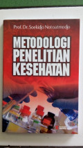 Metodologi penelitian kesehatan