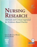 Nursing Research: Methods and Critical Appraisal for Evidence-Based Practice