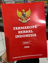 Farmakope Herbal Indonesia