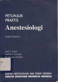 Petunjuk Praktis Anestesiologi